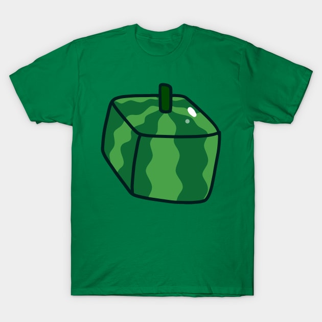 Watermelon Cube T-Shirt by saradaboru